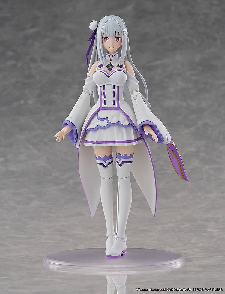 Re:Zero Starting Life in Another World Plastic Model Kit Emilia DX Ver. 16 cm - Smalltinytoystore