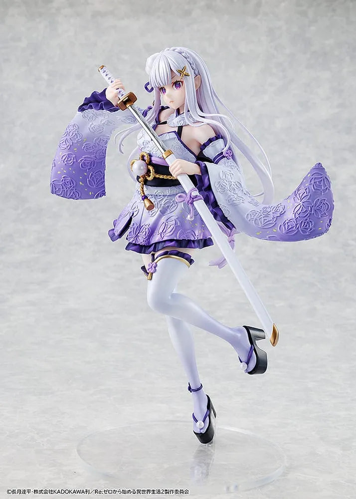 Re:ZERO -Starting Life in Another World- PVC Statue 1/7 Emilia Combat Outfit ver. 24 cm - Smalltinytoystore
