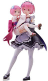 Re:Zero Starting Life in Another World PVC Statue 1/7 Ram & Childhood Ram 23 cm - Smalltinytoystore