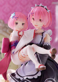 Re:Zero Starting Life in Another World PVC Statue 1/7 Ram & Childhood Ram 23 cm - Smalltinytoystore