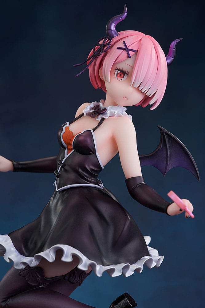 Re:ZERO -Starting Life in Another World- PVC Statue 1/7 Ram: Phantom Night Wizard Ver. 26 cm - Smalltinytoystore