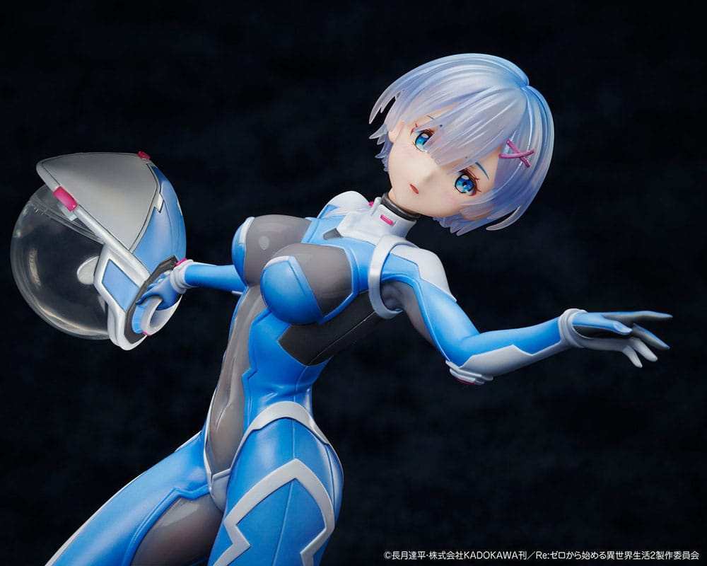 Re:Zero Starting Life in Another World PVC Statue 1/7 Rem A×A SF Space Suit 26 cm - Smalltinytoystore