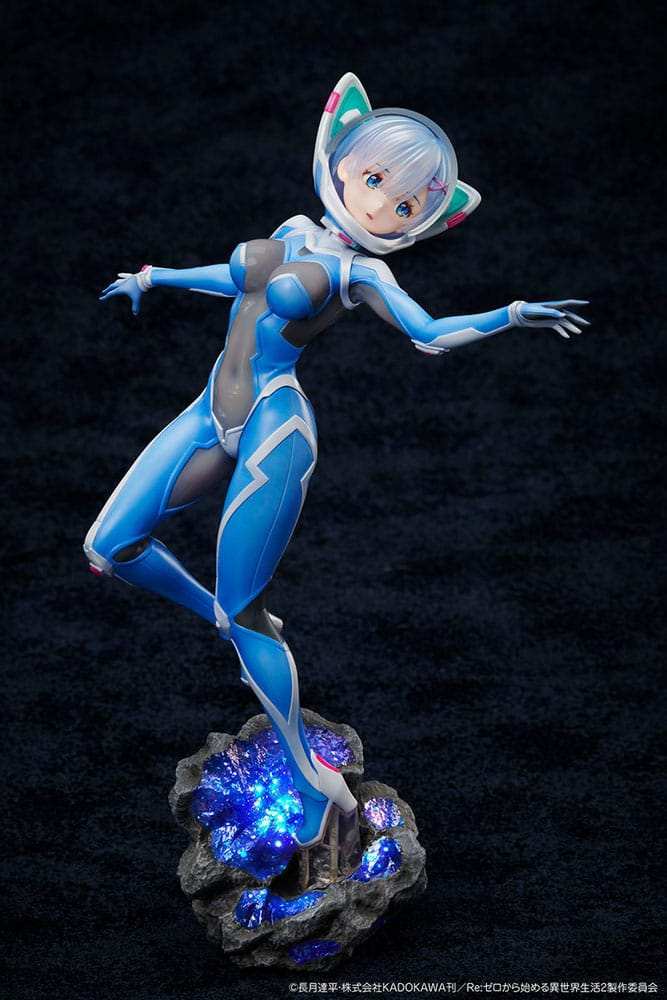 Re:Zero Starting Life in Another World PVC Statue 1/7 Rem A×A SF Space Suit 26 cm - Smalltinytoystore