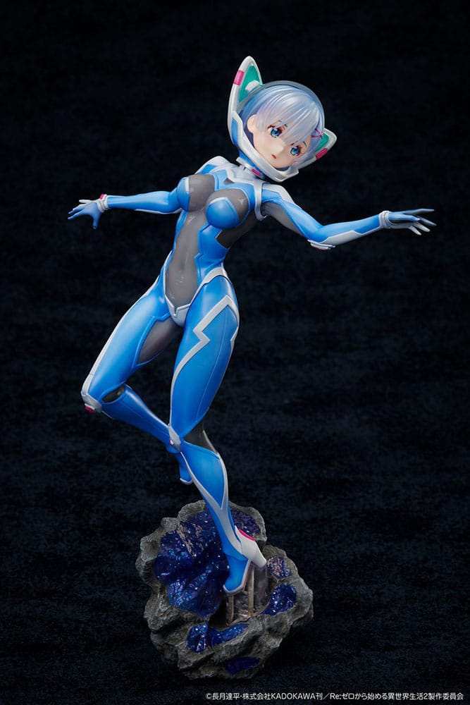 Re:Zero Starting Life in Another World PVC Statue 1/7 Rem A×A SF Space Suit 26 cm - Smalltinytoystore