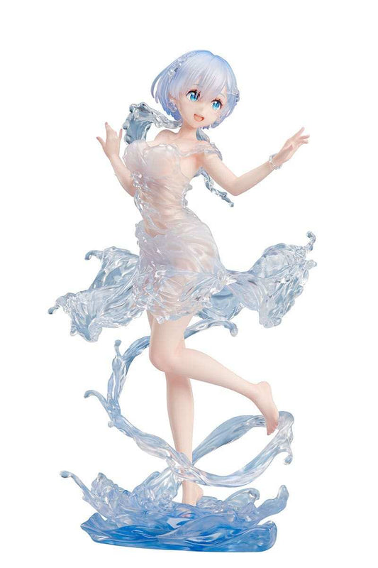 Re:Zero Starting Life in Another World PVC Statue 1/7 Rem Aqua Dress 23 cm - Smalltinytoystore