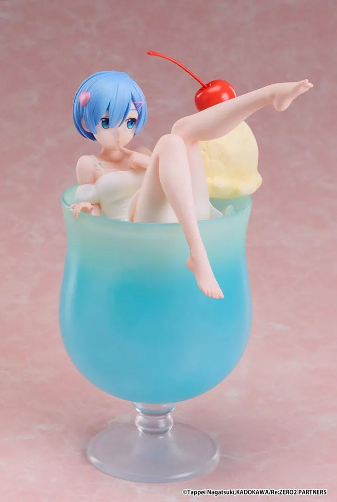 Re:Zero Starting Life in another World PVC Statue 1/7 Rem Cream Soda Ver. 21 cm - Smalltinytoystore