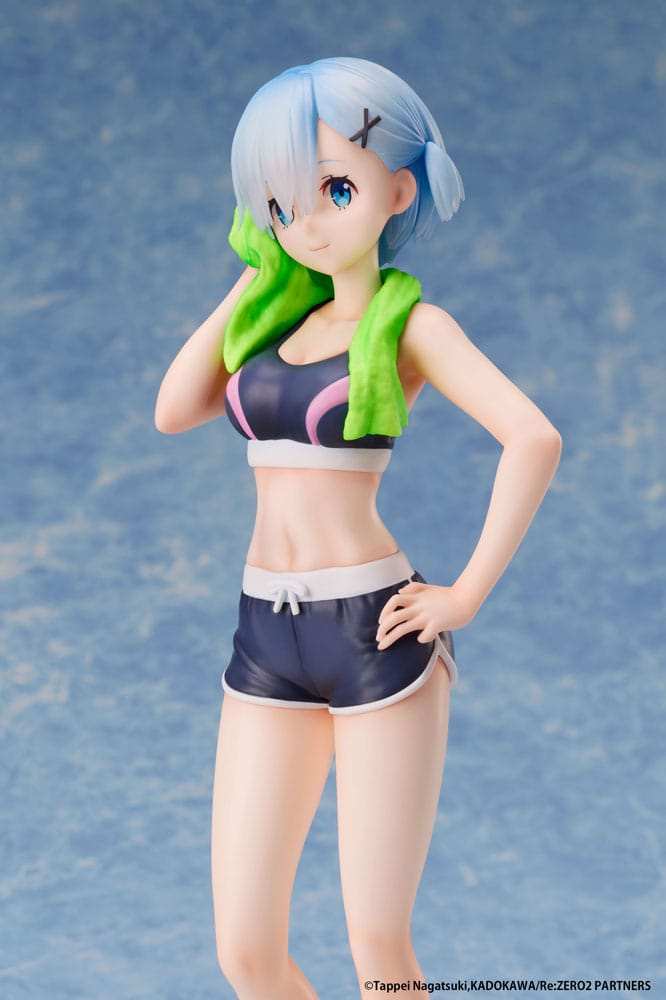 Re:Zero Starting Life in another World PVC Statue 1/7 Rem Sports Wear 23 cm - Smalltinytoystore