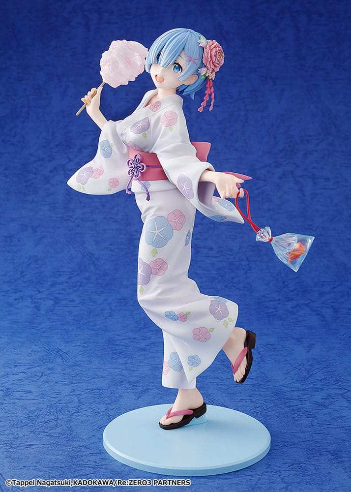 Re:ZERO -Starting Life in Another World- PVC Statue 1/8 Rem Yukata Ver. Renewal Package Edition 23 cm - Smalltinytoystore