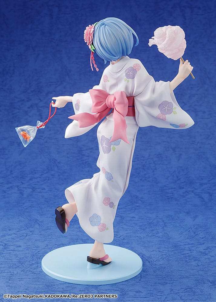 Re:ZERO -Starting Life in Another World- PVC Statue 1/8 Rem Yukata Ver. Renewal Package Edition 23 cm - Smalltinytoystore