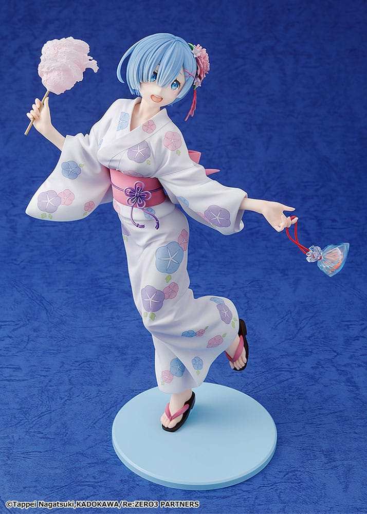 Re:ZERO -Starting Life in Another World- PVC Statue 1/8 Rem Yukata Ver. Renewal Package Edition 23 cm - Smalltinytoystore