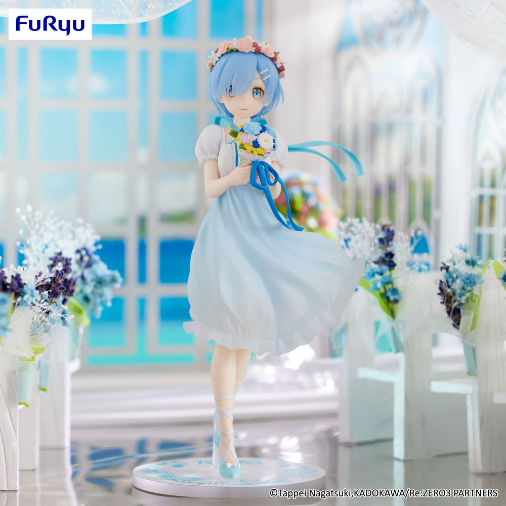 Re:Zero Starting Life in Another World Trio-Try-iT PVC Statue Rem Bridesmaid 21 cm - Smalltinytoystore