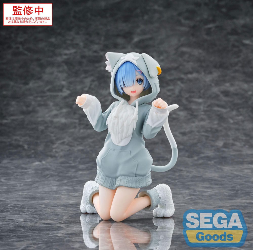 Re:Zero Starting Life in Another World Yumemirize PVC Statue Rem Mofumofu Pack 11 cm - Smalltinytoystore