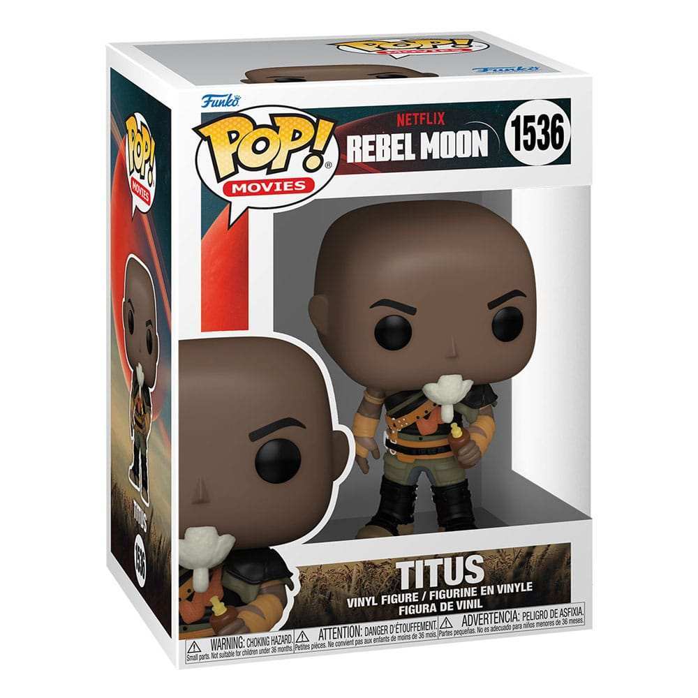 Rebel Moon POP! Movies Vinyl Figur Titus 9 cm - Smalltinytoystore