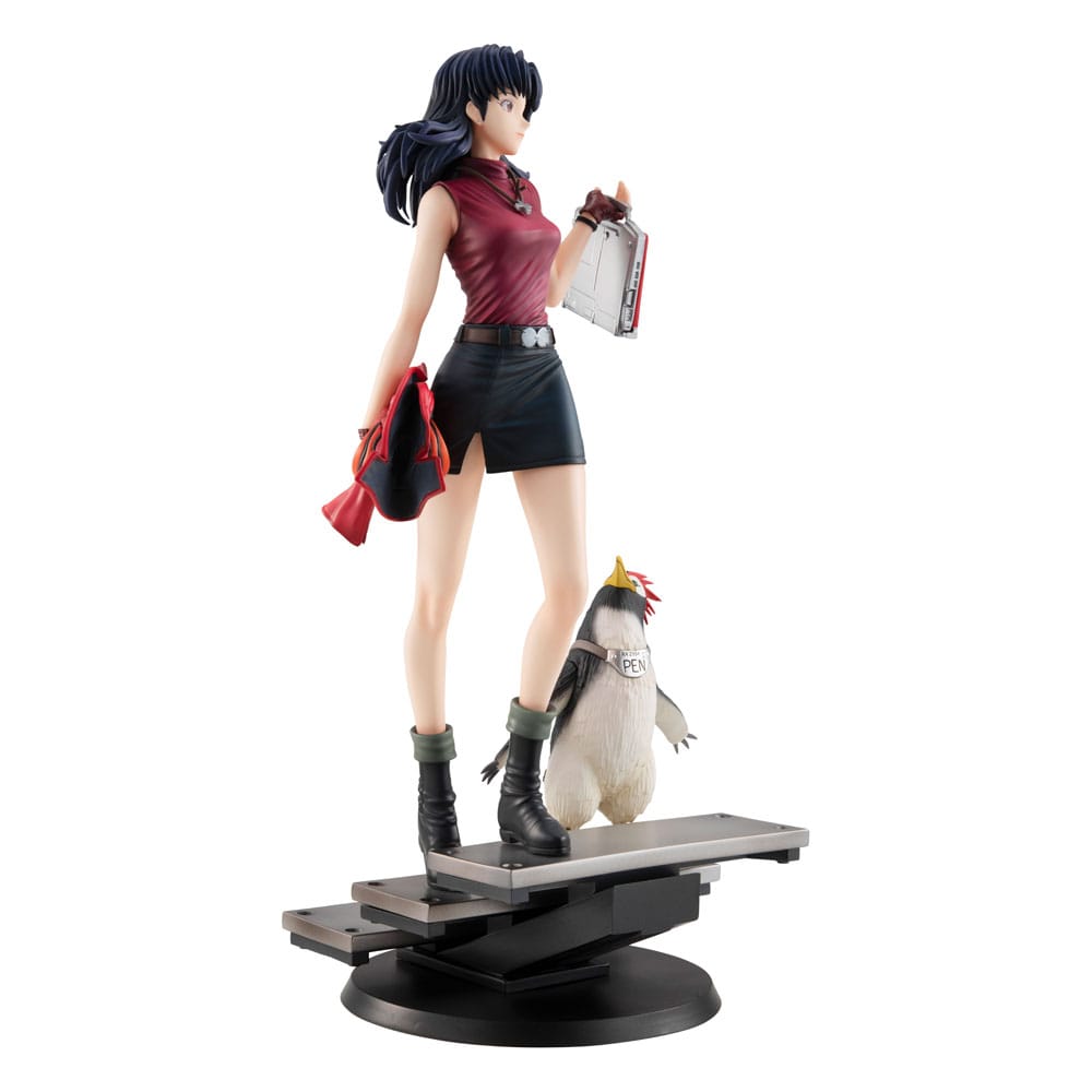 Rebuild of Evangelion Gals PVC Statue Misato Katsuragi & Pen Pen 25 cm - Smalltinytoystore