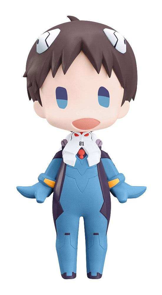 Rebuild of Evangelion HELLO! GOOD SMILE Actionfigur Shinji Ikari 10 cm - Smalltinytoystore