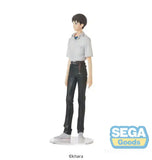 Rebuild of Evangelion High Premium PVC Statue Shinji Ikari Uniform Ver. Evangelion: New Theatrical Edition 22 cm - Smalltinytoystore