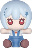 Rebuild of Evangelion Huggy Good Smile Chibi Figur Rei Ayanami: School Uniform Ver. 6 cm - Smalltinytoystore