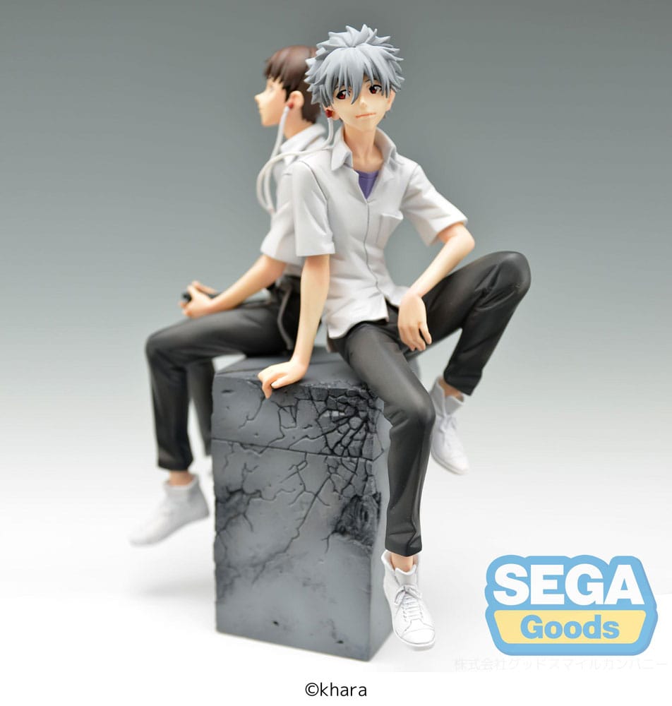 Rebuild of Evangelion Luminasta PVC Statue Shinji & Kaworu Evangelion: New Theatrical Edition Kaworu Ver. 17 cm - Smalltinytoystore