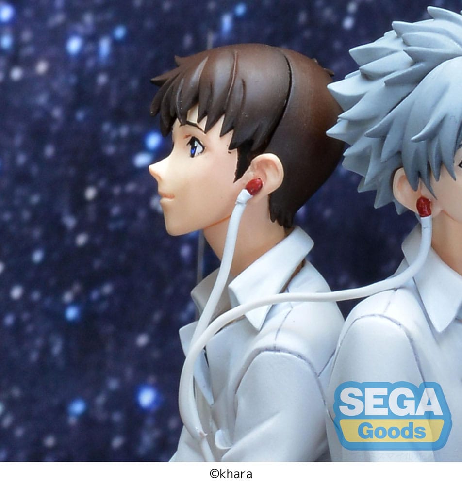Rebuild of Evangelion Luminasta PVC Statue Shinji & Kaworu Evangelion: New Theatrical Edition Shinji Ver. 17 cm - Smalltinytoystore