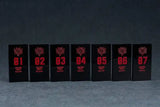 Rebuild of Evangelion Nendoroid More Zubehör-Set SEELE Acrylic Stand Umkarton (10) - Smalltinytoystore