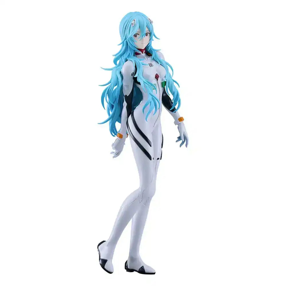 Rebuild of Evangelion Plastic Model Kit PLAMAX Rei Ayanami Long Hair Ver. 20 cm - Smalltinytoystore