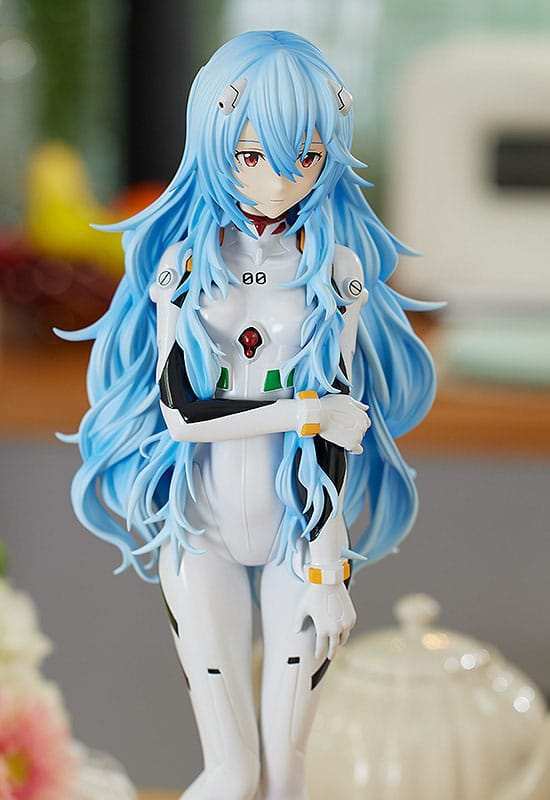 Rebuild of Evangelion Pop Up Parade XL PVC Statue Rei Ayanami: Long Hair Ver. 38 cm - Smalltinytoystore