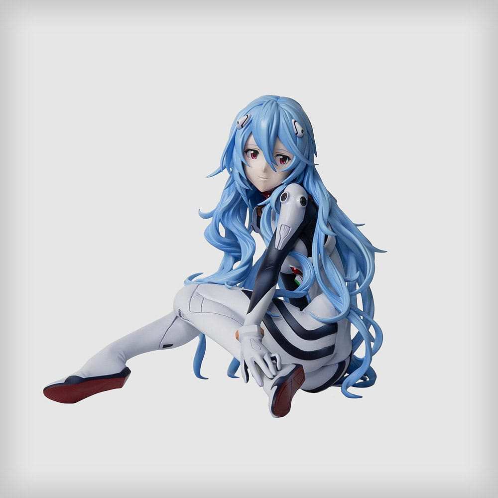 Rebuild of Evangelion PVC Statue 1/7 Rei Ayanami Long Hair Ver. 11 cm - Smalltinytoystore