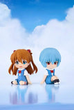 Rebuild of Evangelion Rubber Mascot Nendroid Plus Minifigur Rei Ayanami 8 cm