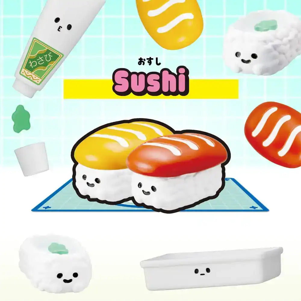 Recipeeez Sammelfiguren Menu 01 3 cm Sortiment (4) - Smalltinytoystore