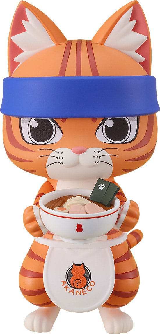 Red Cat Ramen Nendoroid Actionfigur Bunzo 10 cm - Smalltinytoystore
