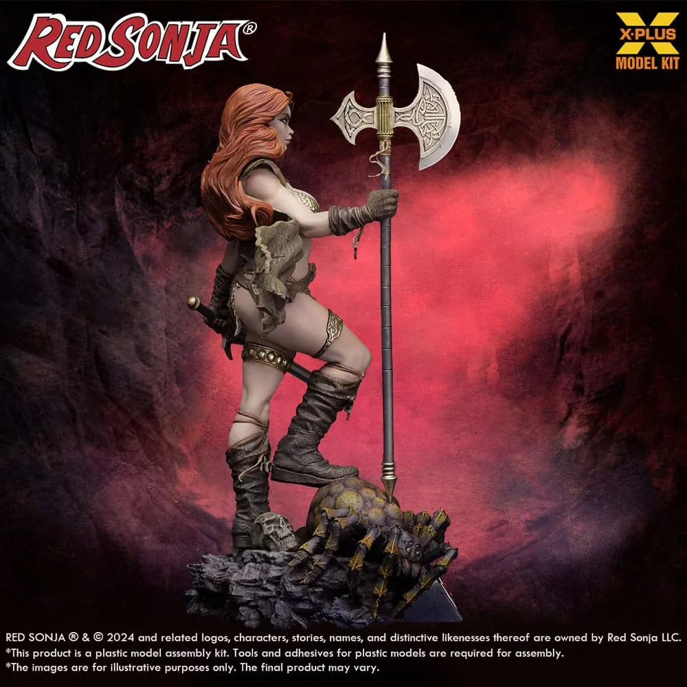 Red Sonja Plastic Model Kit 1/8 Red Sonja 27 cm - Smalltinytoystore