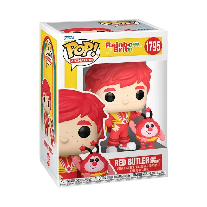 Regina Regenbogen POP! & Buddy Vinyl Figur Red Butler & Romeo 9 cm - Smalltinytoystore