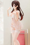 Rent-A-Girlfriend PVC Statue 1/6 Chizuru Mizuhara See-through lingerie figure angel white Ver. 23 cm - Smalltinytoystore