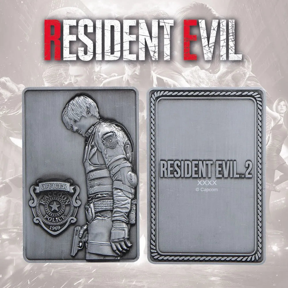 Resident Evil 2 Metallbarren Leon S. Kennedy Limited Edition - Smalltinytoystore