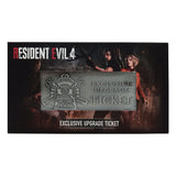 Resident Evil 4 Replik 1/1 Metal Exclusive Upgrade Ticket - Smalltinytoystore