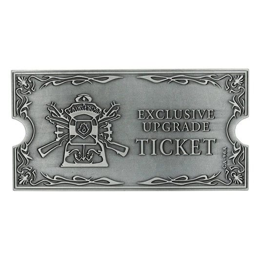 Resident Evil 4 Replik 1/1 Metal Exclusive Upgrade Ticket - Smalltinytoystore