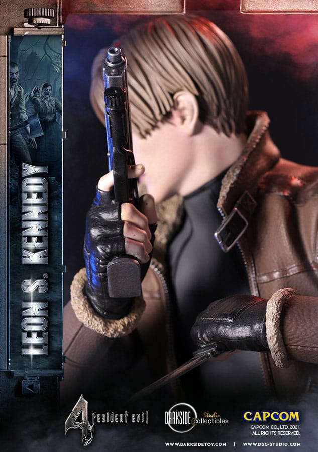 Resident Evil Premium Statue Leon Kennedy 50 cm - Smalltinytoystore