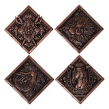Resident Evil VIII Medaillen-Set House Crest Limited Edition - Smalltinytoystore