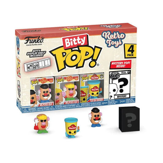 Retro Toys Bitty POP! Vinyl Figuren 4er-Pack Mr. Potato Head 2,5 cm - Smalltinytoystore