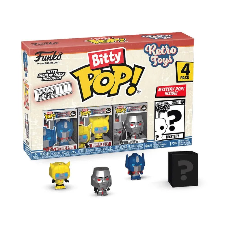 Retro Toys Bitty POP! Vinyl Figuren 4er-Pack Transformers 2,5 cm - Smalltinytoystore