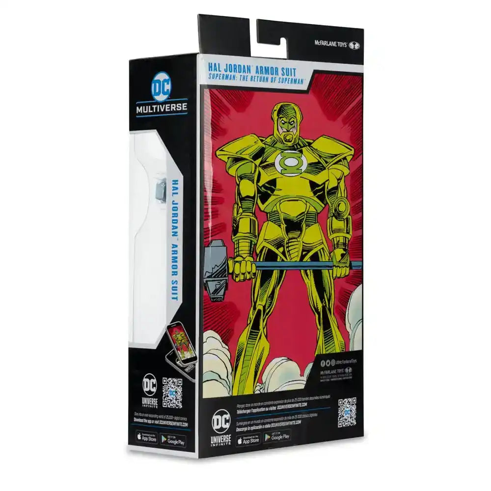 Return of Superman DC Multiverse Actionfigur Hal Jordan Armor Suit 19 cm - Smalltinytoystore