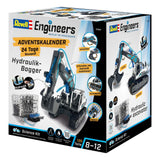 Revell Engineers Adventskalender Hydraulik-Bagger Modellbausatz - Smalltinytoystore