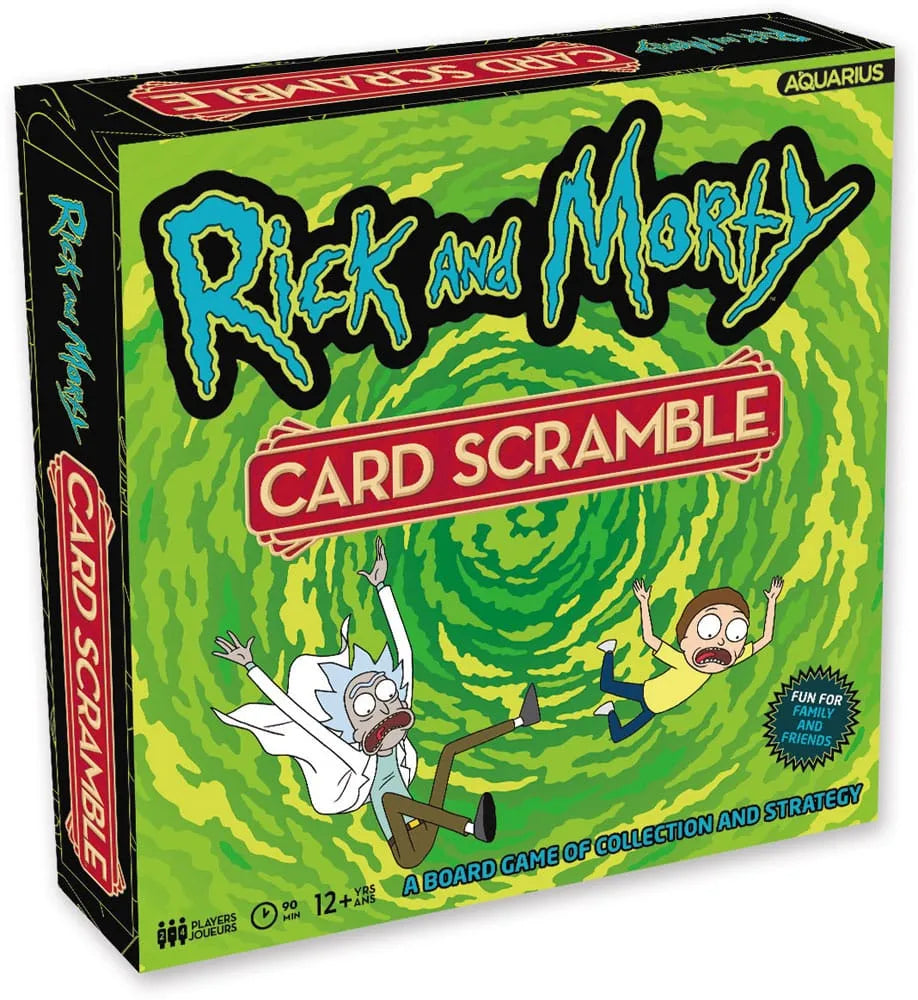 Rick and Morty Brettspiel Card Scramble *Englische Version* - Smalltinytoystore