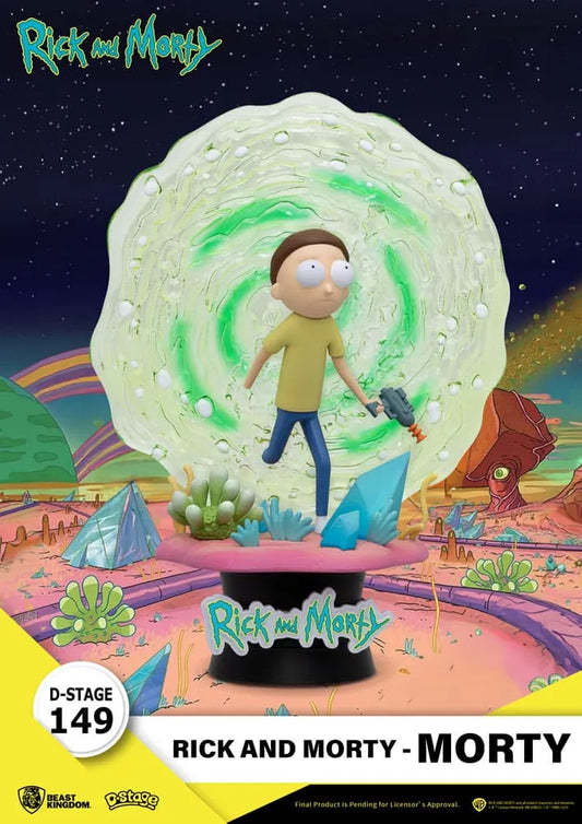 Rick & Morty D-Stage PVC Diorama Morty 14 cm - Smalltinytoystore