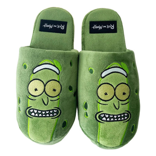 Rick & Morty Hausschuhe Pickle Rick EU 42-44 - Smalltinytoystore