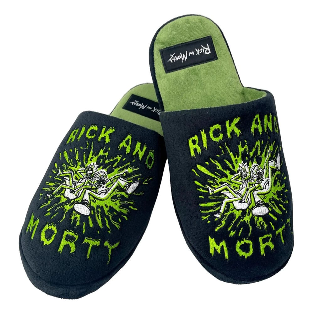 Rick & Morty Hausschuhe Splat EU 42-44 - Smalltinytoystore