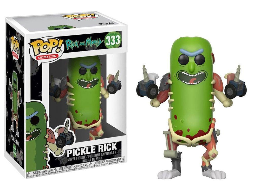 Rick and Morty POP! Animation Vinyl Figur Pickle Rick 9 cm - Smalltinytoystore