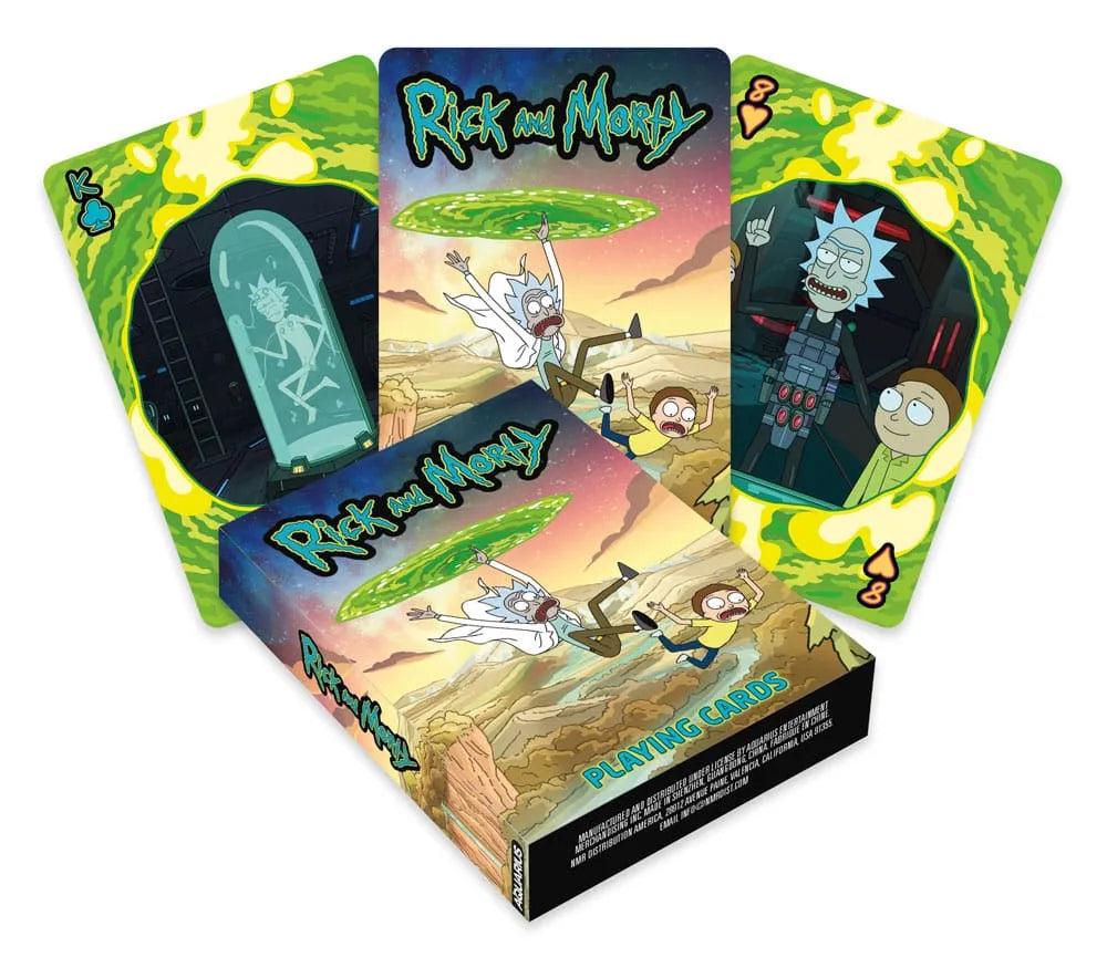 Rick and Morty Spielkarten Scenes - Smalltinytoystore