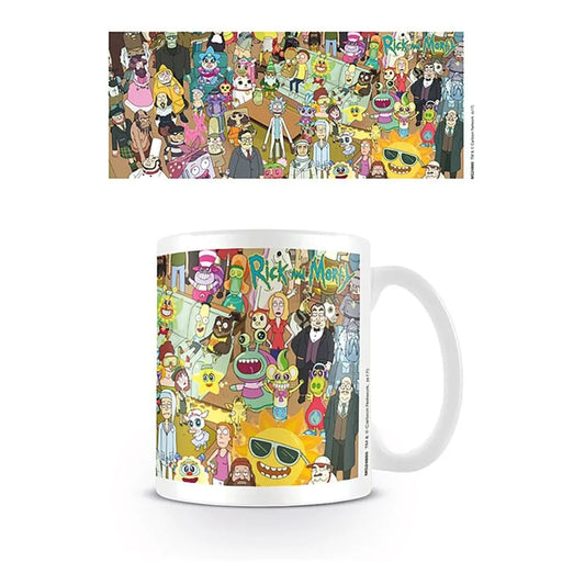 Rick and Morty Tasse Characters - Smalltinytoystore