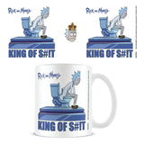 Rick and Morty Tasse King of Shit - Smalltinytoystore